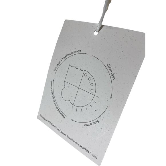 NWT DL1961 Mara Straight Mid Rise Instasculpt Ankle Vanilla 20 Western Ranch - Picture 3 of 9